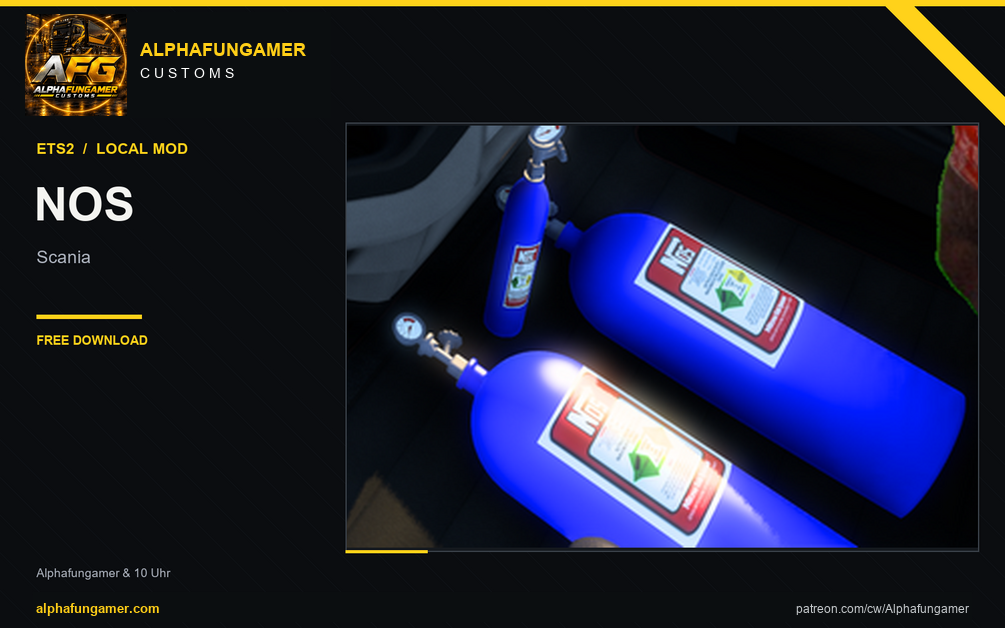 Local Mod NOS for Scania – Alphafungamer Customs