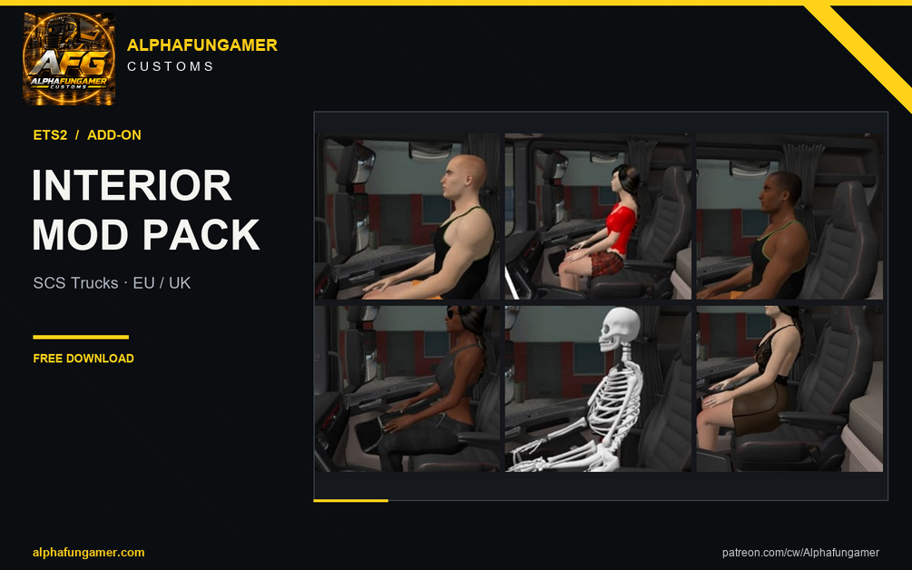 Alphafungamer Interior Mod Pack – Alphafungamer Customs