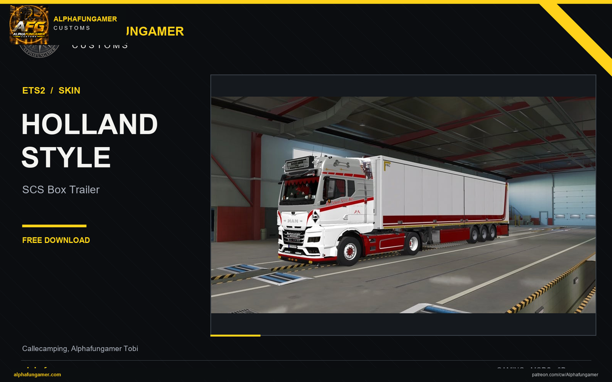 Trailer Skin Holland Style 1.0 – Alphafungamer Customs